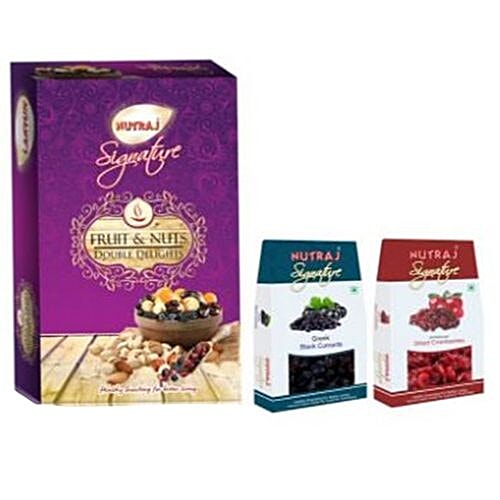 Buy Nutraj Dry Fruit Gift Pack Signature Double Delights Online at