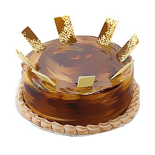 Buy Cake Zone Fresh Cake Irish Coffee, Eggless 1 kg Online at Best