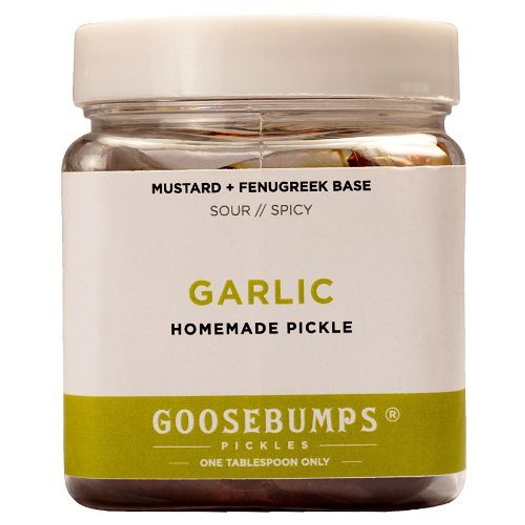 Buy Goosebumps Pickles Homemade Pickle Garlic Online at Best Price of Rs null bigbasket