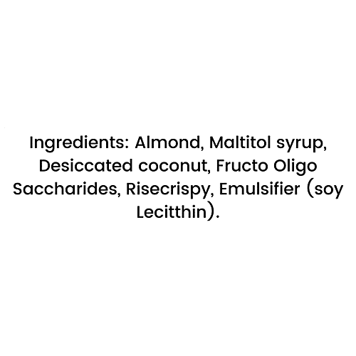 Fabbox Almond Health Bar - No Added Sugar, Weight Management, Healthy Snack, Vegan, 120 g  High Protein, Gluten Free, No Transfats