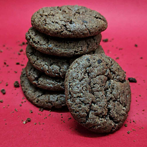 Fabbox Belgium Chocolate Cookies, 91 g  Whole Wheat Flour, No Maida