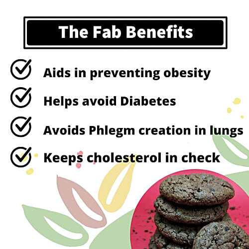 Fabbox Belgium Chocolate Cookies, 91 g  Whole Wheat Flour, No Maida