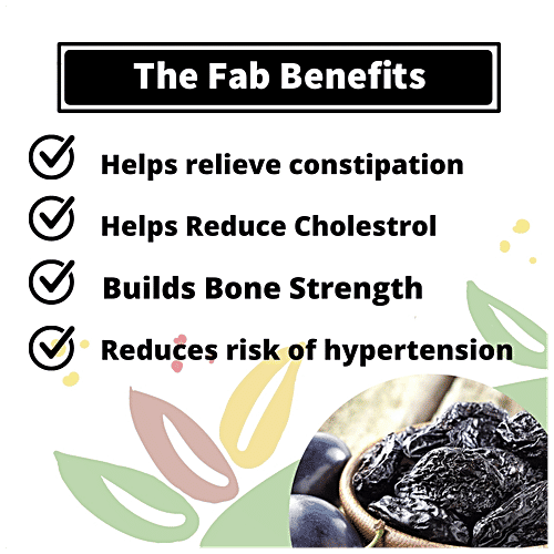 Buy Fabbox Pitted Prunes Dried Fruit, Natural & Healthy, Rich In