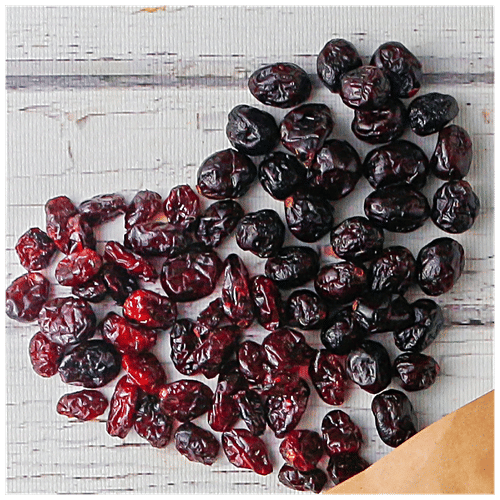 Fabbox Premium Mixed Berries - Whole Dried Cranberry & Blackberry, Natural, Healthy Snack, 150 g  No Preservatives, Fiber Rich