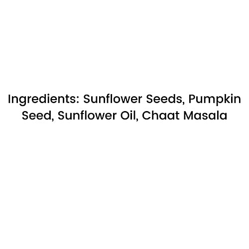 Fabbox Mixed Seed Chaat, 160 g Pouch Pumpkin, Sunflower, High Protein & Fibre, Gluten-Free,Vegan, Healthy Snack