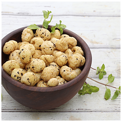 Fabbox Roasted Makhana - Pudina, Baked Foxnuts, Healthy Snack, For Weight Management, 83 g  No Preservatives, High protein