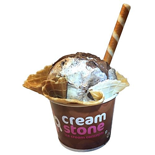 Buy Cream Stone Ice Cream Nutella Brownie Online At Best Price Bigbasket