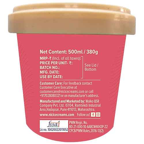 Nic Ice Cream - Mixed Berries, 500 ml  
