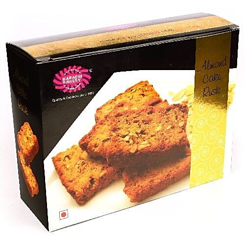 Buy Karachi Bakery Lajpat Nagar Rusk Almond Cake Online at Best Price