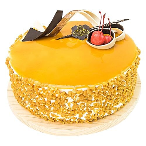 Chef Baker's Fresh Cake - Butterscotch, Eggless, 1 kg  
