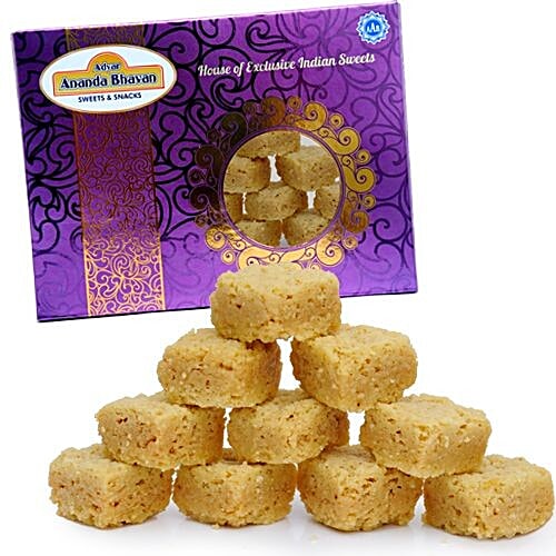 Buy A2b Sweets and savouries Sweets Kaju Mysore Pak 500 gm Online at