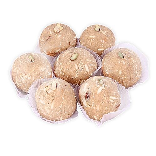 Delhiwalle Sweets - Dry Fruit Atta Ladoo, 750 g  