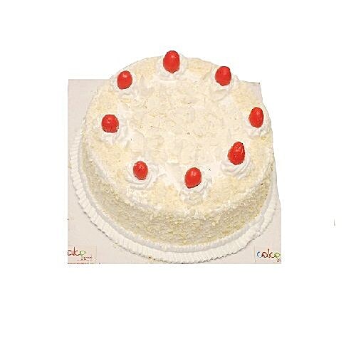 Cake Square Fresh Cakes - White Forest, 1 kg  