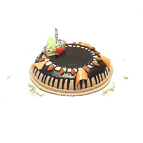 Cake Square Fresh Cakes - Choco Almond, 700 g  