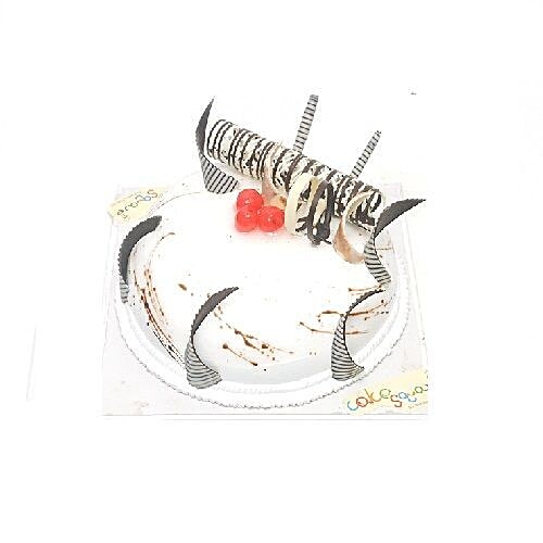 Cake Square Fresh Cakes - Vanilla, Eggless, 1 kg  