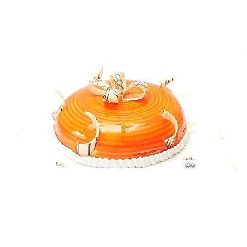 Cake Square Fresh Cakes - Strawberry Mango, Eggless, 1 kg  