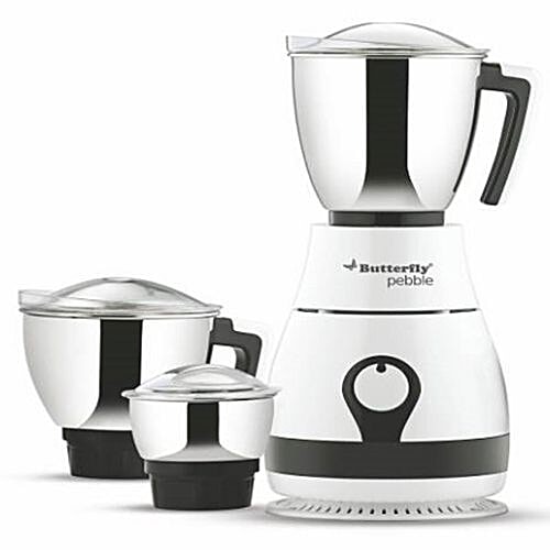 Buy Butterfly Mixer Grinder Pebble 3 Jar 600W Online at Best Price of Rs null bigbasket