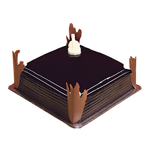 Bakers Basket Fresh Cakes - Chocolate Truffle, Eggless, 1 kg  