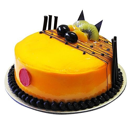 Bakers Basket Fresh Cakes - Mango Royale, Egg, 1 kg  