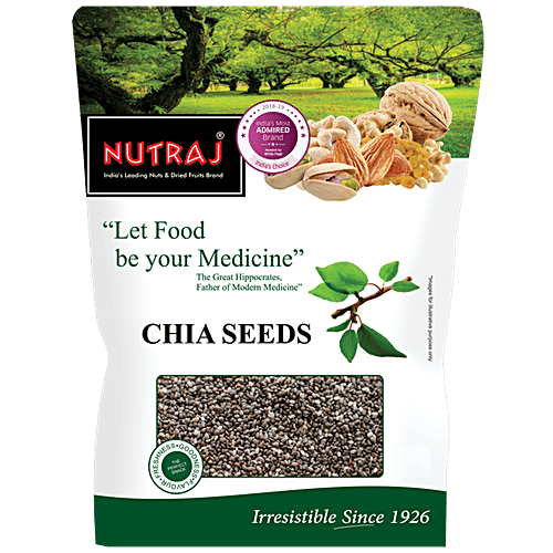 Nutraj Chia Seeds, 200 g  No Sugar, Trans Fat & Cholesterol