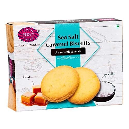 Buy Karachi Bakery Lajpat Nagar Biscuits Sea Salt Caramel Online at