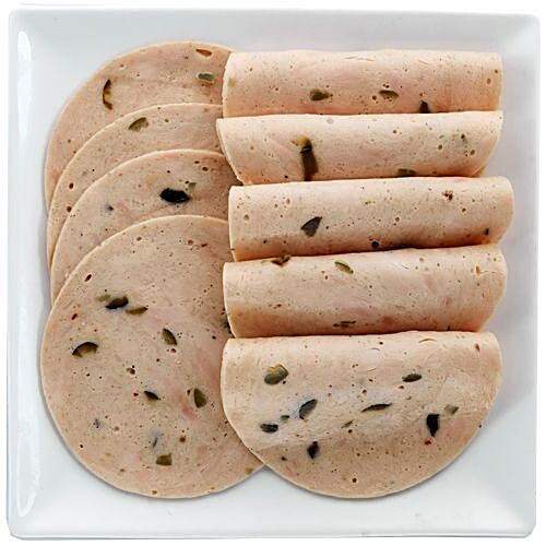 Buy Deli Chic Chicken Bologna With Mixed Olives, Halal Cut Online at