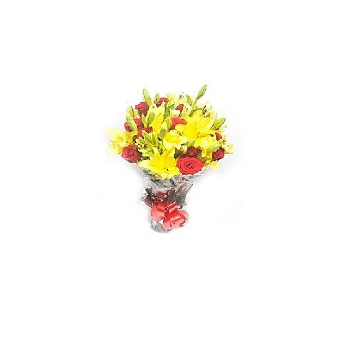 Blooms & Bouquets Flower Bouquet - Brighten Up With Lilies, 1 pc  