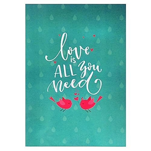 Blooms & Bouquets Expression Of Love - Greeting Card, 1 pc  