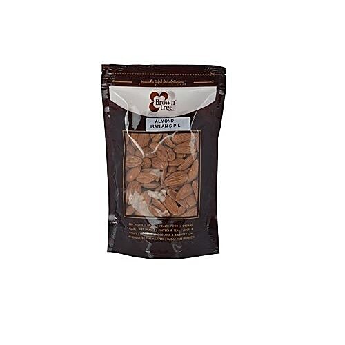 Brown Tree Retail Dry Fruits - Almond Iranian Spl, 100 g  