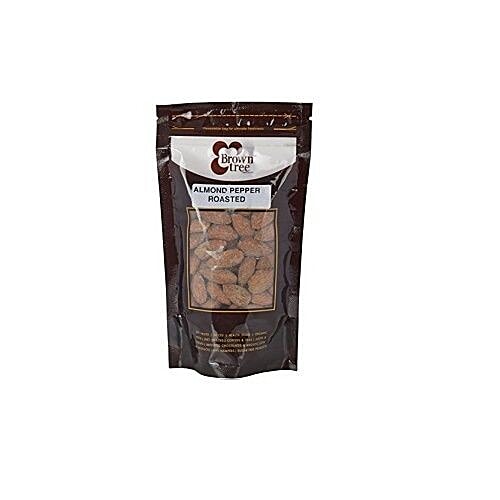 Brown Tree Retail Dry Fruits - Almond Pepper Roasted, 100 g  