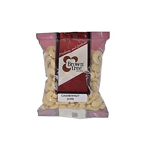 Brown Tree Retail Dry Fruit - Cashewnut(240), 250 g  