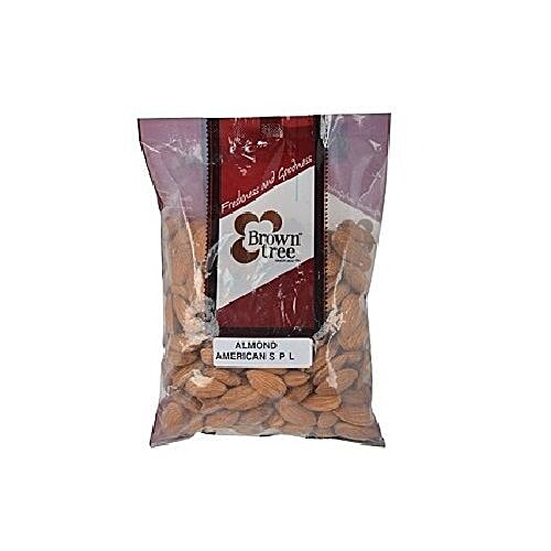 Brown Tree Retail Pvt.Ltd Dry Fruits - Almond American Spl, 500 g  