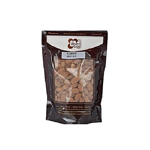 Brown Tree Retail Pvt.Ltd Dry Fruits - Almond Dry Roasted With Skin, 250 g  
