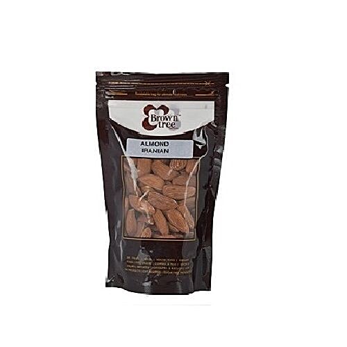 Brown Tree Retail Pvt.Ltd Dry Fruits - Almond Iranian, 500 g  