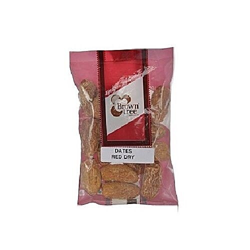 Brown Tree Retail Pvt.Ltd Dry Fruits - Dates Red Dry, 500 g Pack of 2 