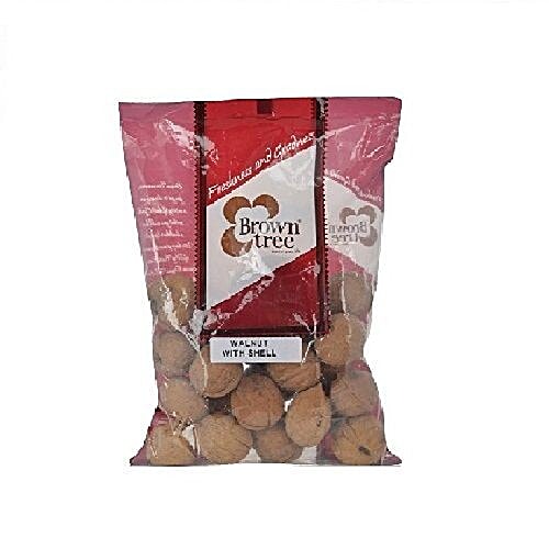 Brown Tree Retail Pvt.Ltd Dry Fruits - Walnut With Shell, 250 g  