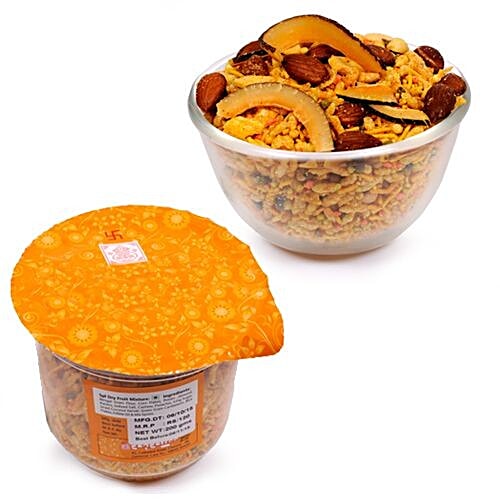 Gangotree Sweets 'n' Snacks Namkeen - Spl Dry Fruit Mixture, 600 g Pack Of 3 