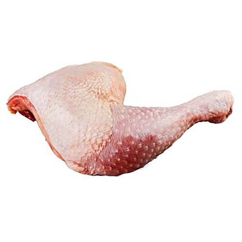Chandra Fresh Proteins Chicken - Leg With Skin, 1 kg  
