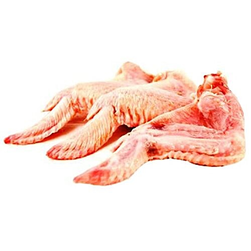 Chandra Fresh Proteins Chicken - Wings With Skin, 1 kg Uncut Fresh Chicken 