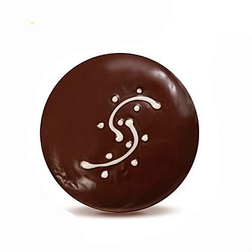 DONUT HOUSE Donut -  Raspberry Dark Chocolate, 6 pcs  