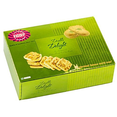 Karachi Cookies - Double Delight Cashew Pista, 400 g  