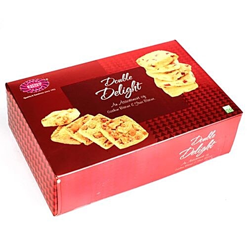 Karachi Cookies - Double Delight Cashew & Friut, 400 g  