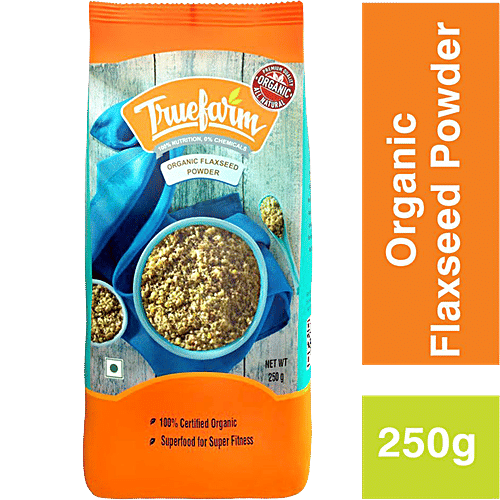 Buy Truefarm Organic Flaxseed Powder Online at Best Price of Rs 140