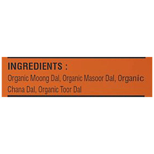 Truefarm Organic Super Mix Dal, 500 g Zero Toxins & Chemicals