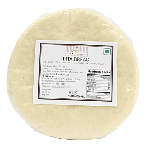 Buy G'S Patisserie Pita Bread Online at Best Price of Rs null bigbasket