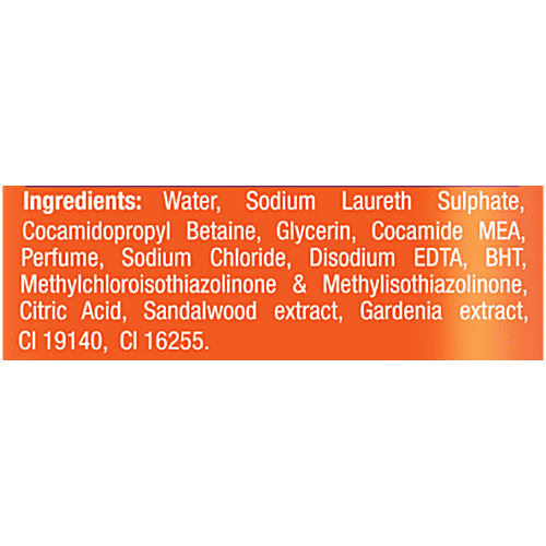 Santoor Sandalwood & Gardenia Shower Gel, 500 ml Bottle 