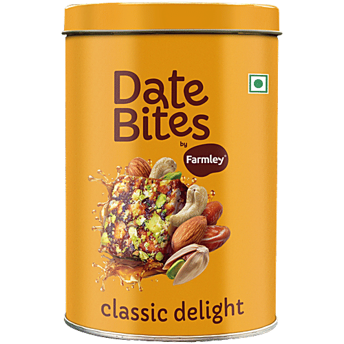 Farmley Classic Delight Date Bites, 200 g Indian Sweets, No Added Sugar