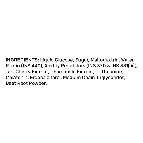 Whats Up Wellness X Sleep Mango Flavour Daily Health Gummies, 30 pcs  Gluten Free, Deep Sleep, Muscle Relaxation