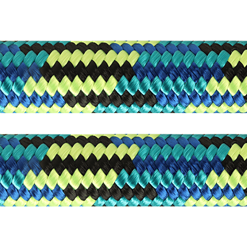 Bearhugs HD Rope Leash - Medium, Shades Of Blue, 1 pc  