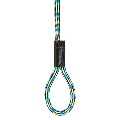 Bearhugs HD Rope Leash - Medium, Shades Of Blue, 1 pc  